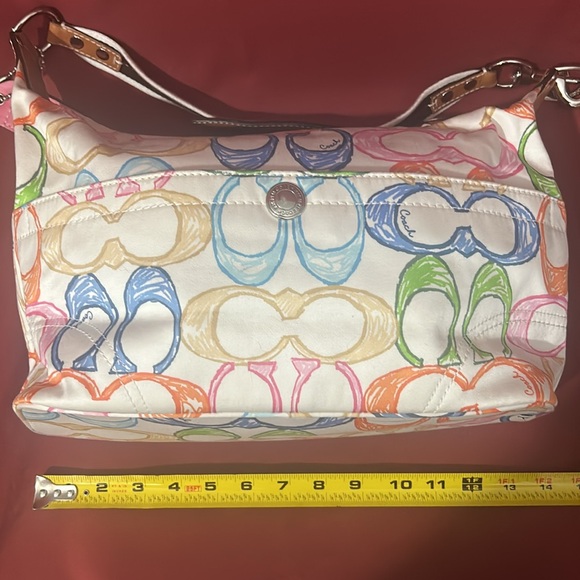 Coach Multicolor Hobo Purse - Picture 10 of 11